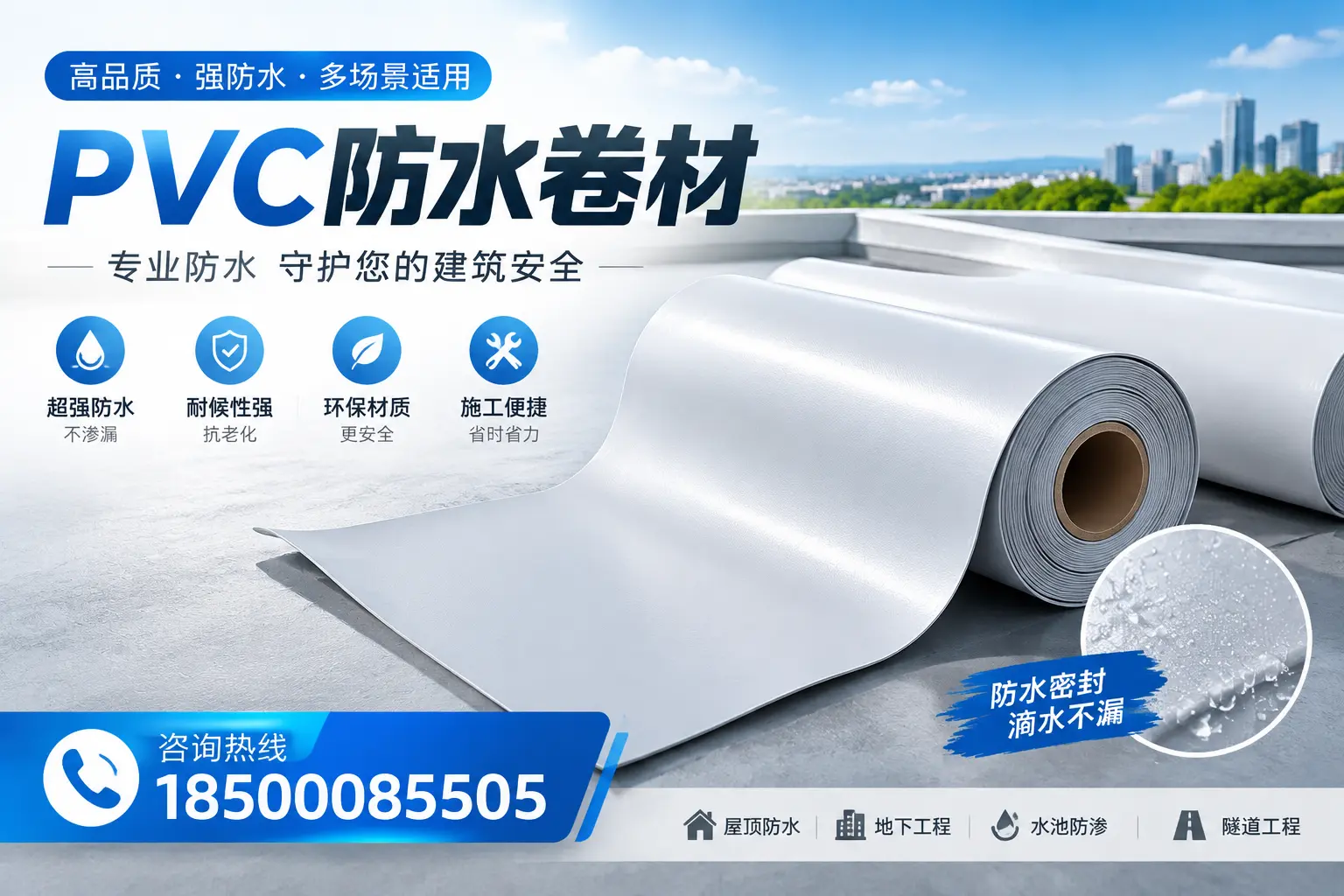 PVC防水卷材的市场竞争分析，汕头品牌选择参考